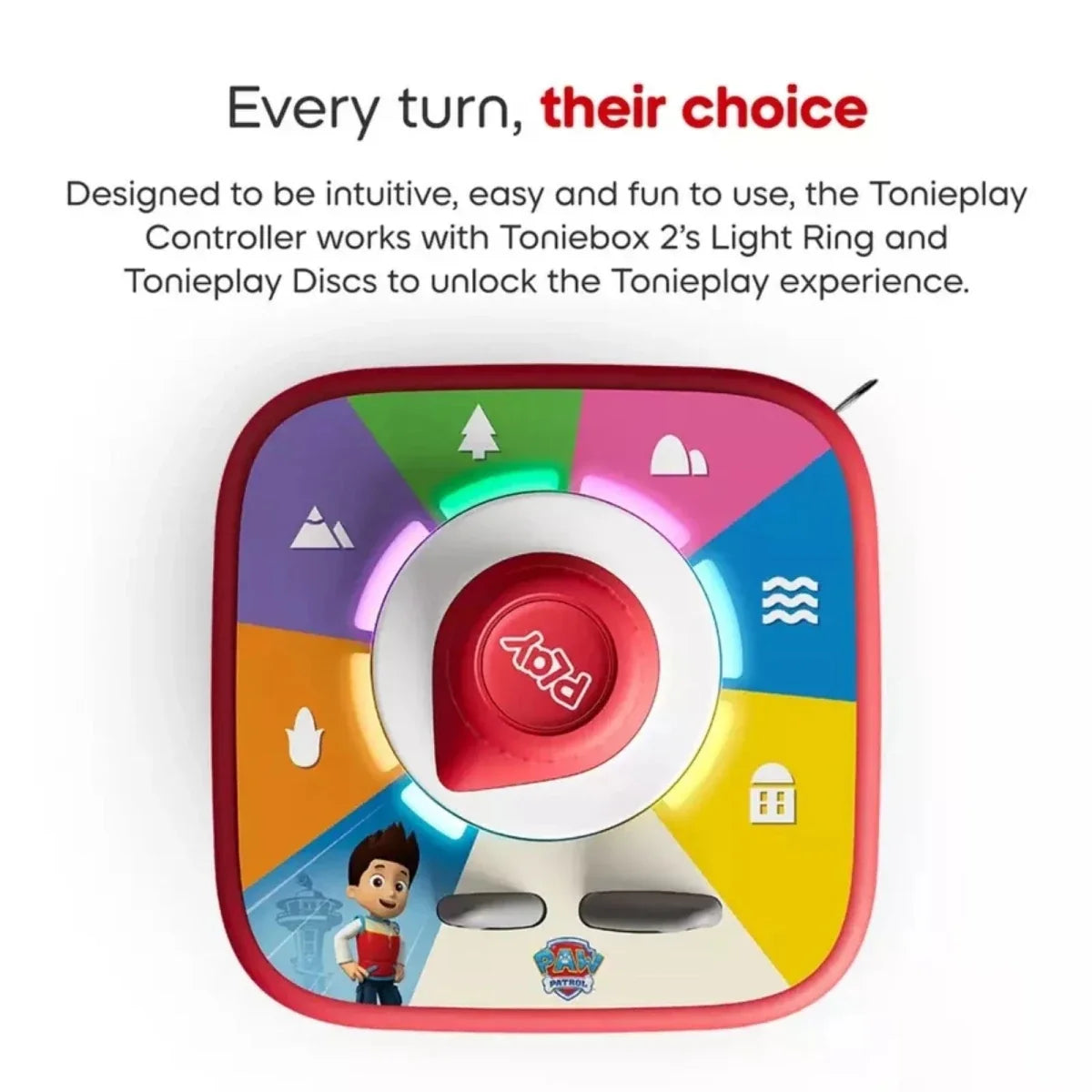 Tonies Tonieplay Controller - Sunset Red