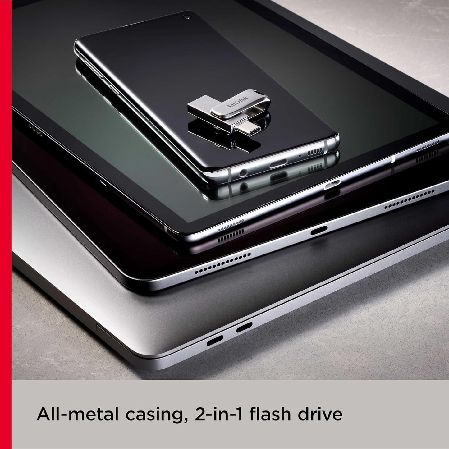 SanDisk 128GB Ultra Dual Drive Luxe USB-A / USB-C 3.2 Flash Drive
