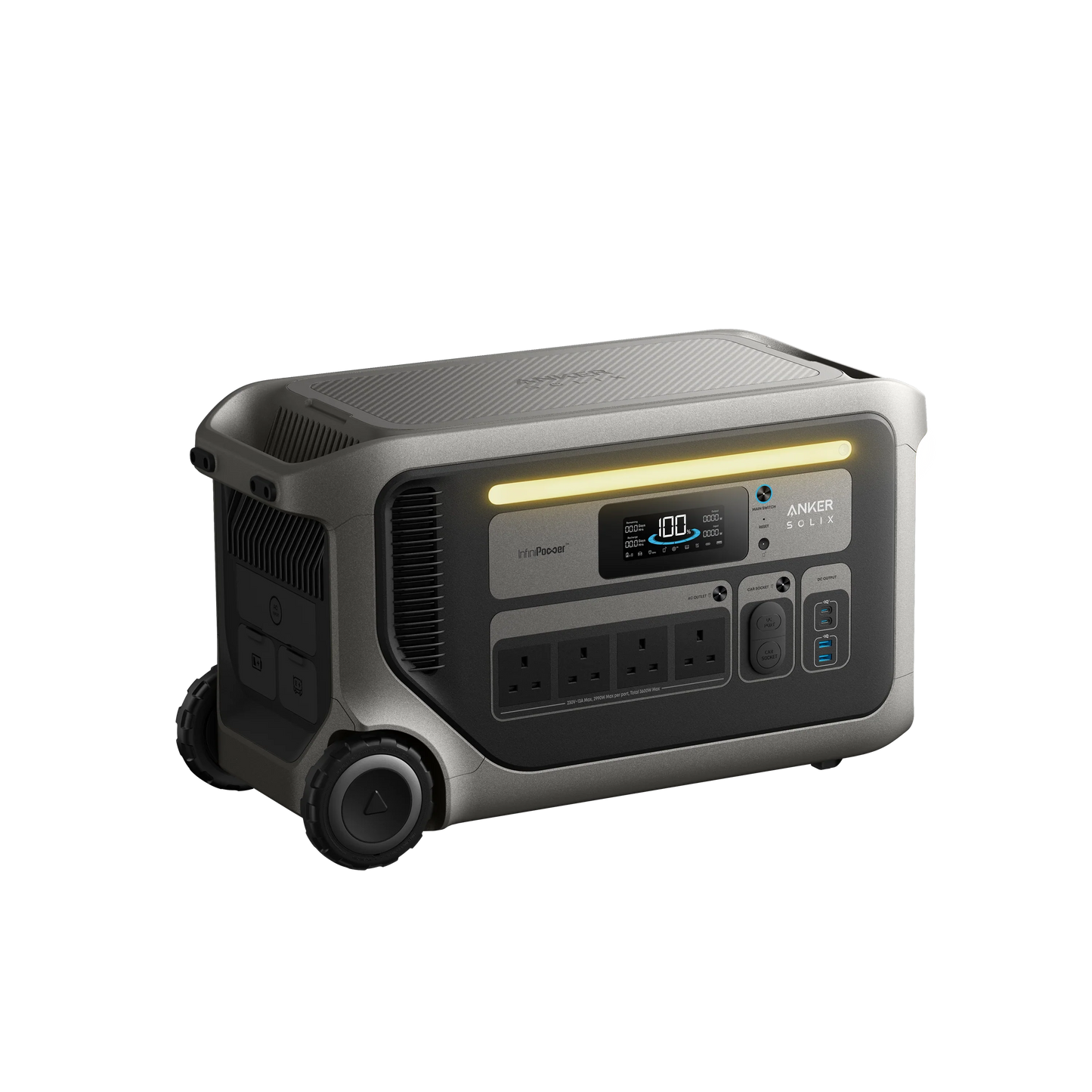 Anker SOLIX F3000 Portable Power Station - 3,072Wh | 3,600W