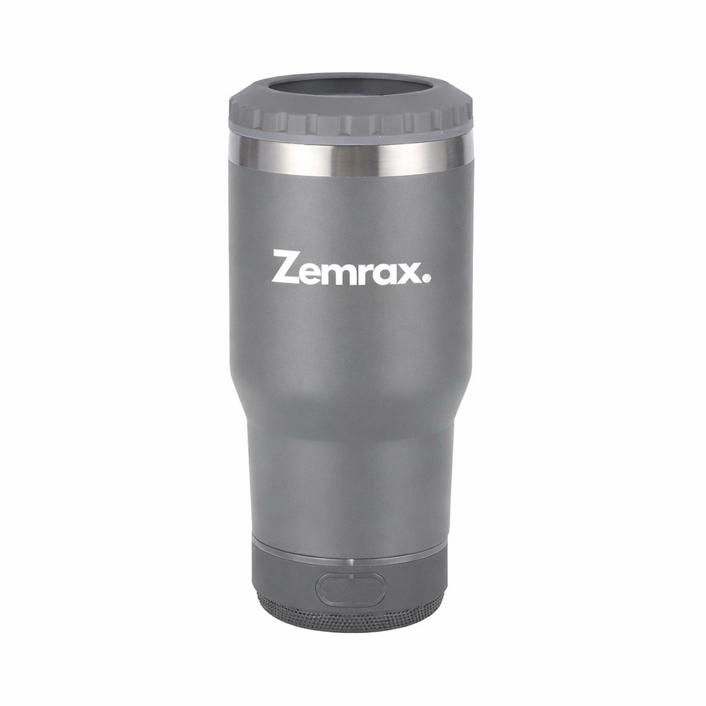 Zemrax 4-in-1 Drink Tumbler with Bluetooth Speaker