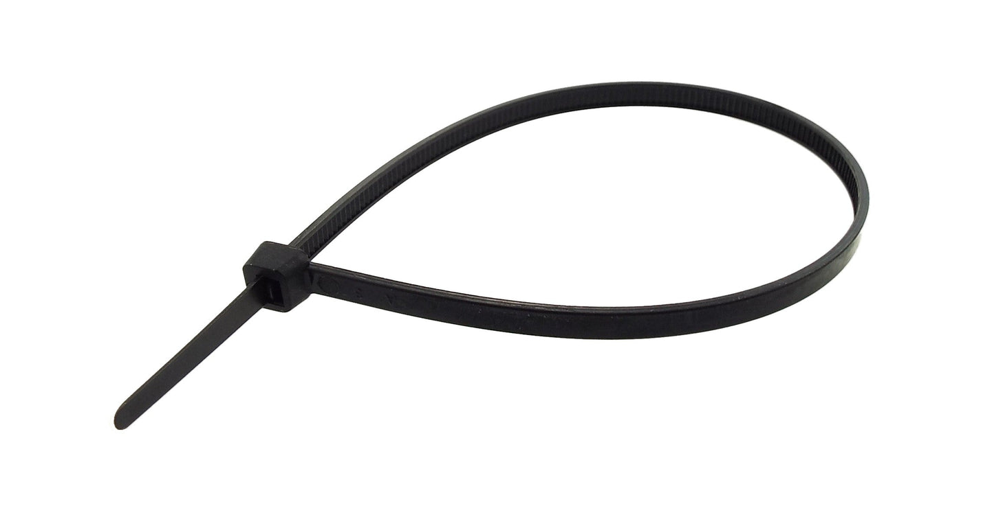 100 Cable Ties (8.8mm x 450mm) Black