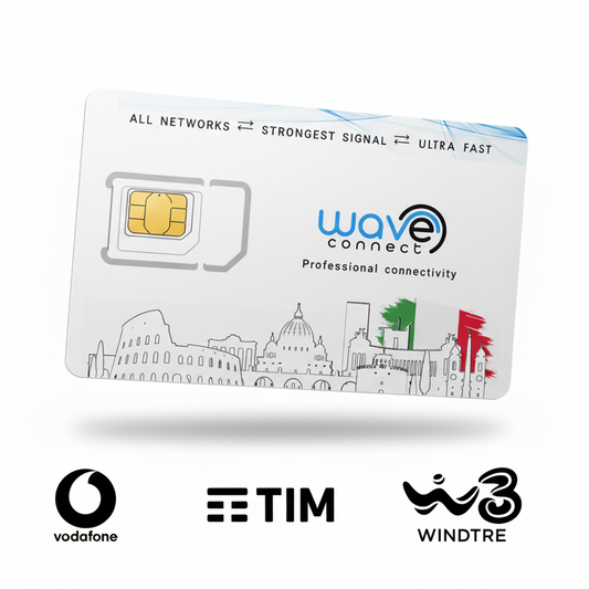 Italy Triple Network 12 GB / 12 Months