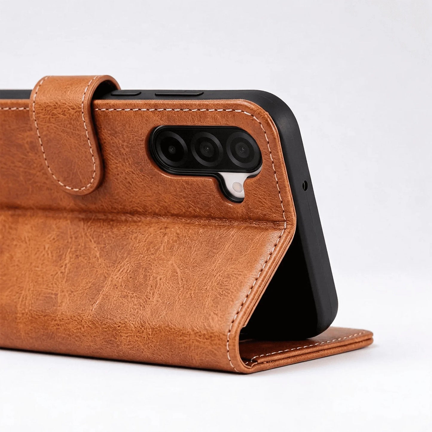 Samsung Galaxy A26 Book Flip Case Leather Wallet