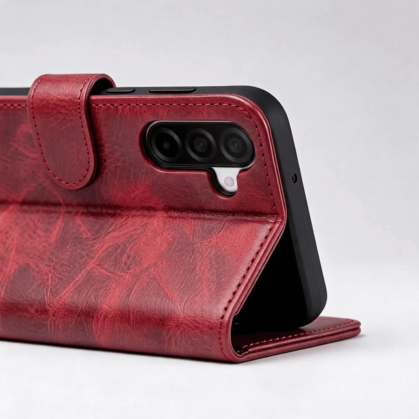 Samsung Galaxy A26 Book Flip Case Leather Wallet